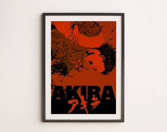 アキラ アニメ映画リマスターポスター - IMAX 公式アート - 高品質