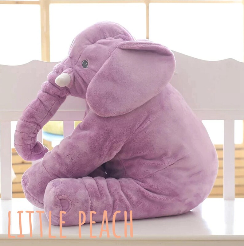 Snuggle Me Elephant Gift for New Baby Elephant Pillow Etsy UK