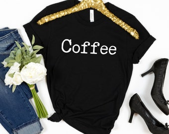 Coffee tshirt, Coffee lover shirt, womens coffee t-shirt, barista shirt, but first coffee tshirt, mens coffee shirt, coffee lover gift