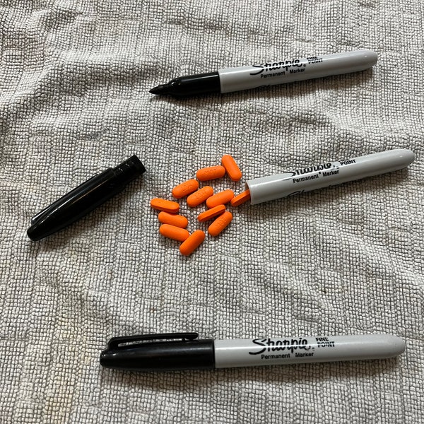 Secret stash container made from a sharpie permanent marker! Holds pills, cash, and more!