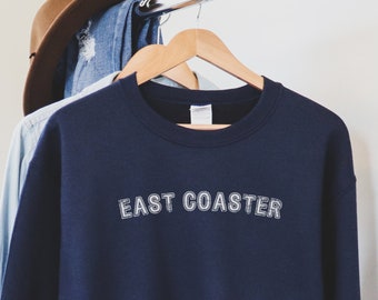 East Coast Sweatshirt, Canada Crewneck, Maritime Sweater, Atlantic Provinces Hoodie, Canada Souvenir Gift