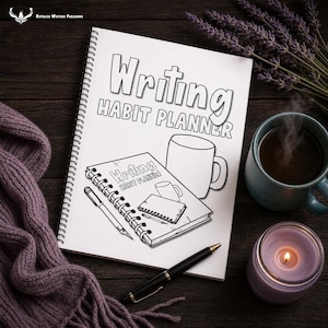 Writing Planner for Authors: Undated Goal, Project & Word Count Tracker