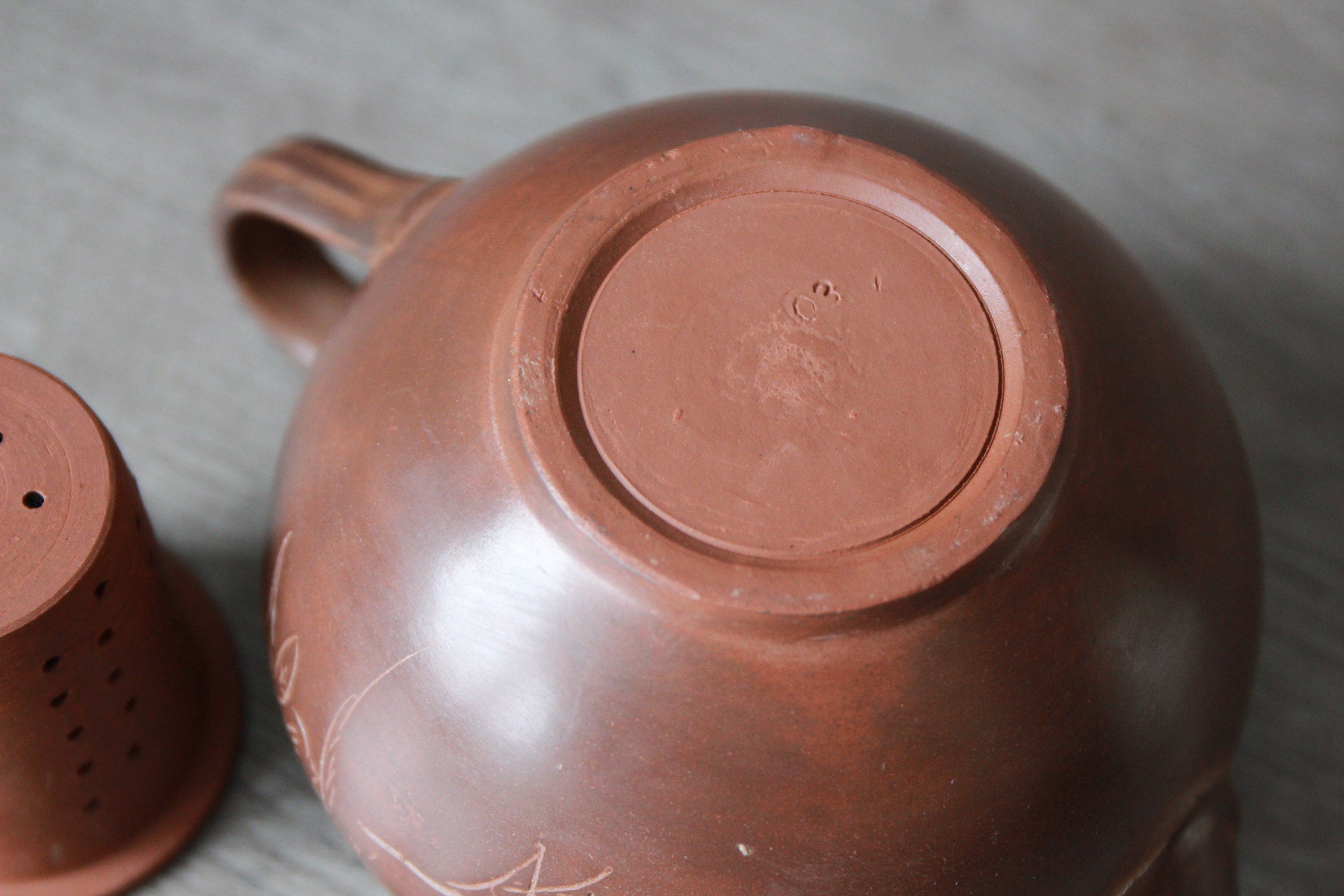 Beautiful Vintage Yixing Zisha Teapot Old Chinese Clay Etsy