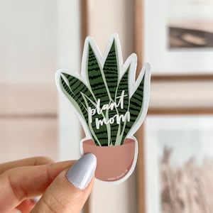 Sticker en vinyle plante maman serpent plante | Joli vinyle autocollant, Sticker imperméable, Sticker illustré, Stickers ordinateur portable, Stickers bouteilles d'eau
