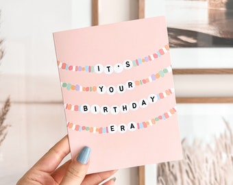 It's Your Birthday Era Card | Cute Birthday Card, Taylor Swift Birthday, Happy Birthday Card, Birthday Gift, Envelope Included, Blank Inside