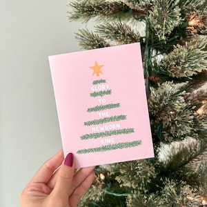 Glory To The King Weihnachtskarte | Christliche Weihnachtskarten, süße Weihnachtskarte, christliche Weihnachtsgeschenke, innen leer