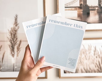 Remember This Bible Memory Verse Notepad | Scripture Memorization, Christian Notepad, Cute Christian Notepad, Bible Study Notepad