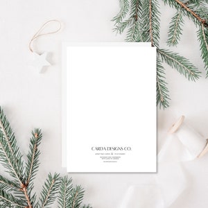 Glory To The Newborn King Christmas Card Christian Christmas Cards, Cute Christmas Card, Christian Christmas Gifts, Blank Inside image 4