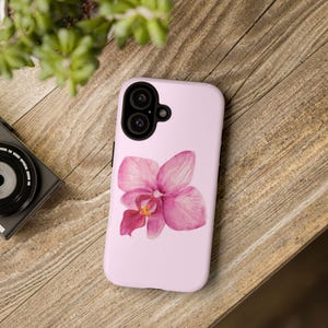 Orchid Flower Tough Cases, Floral Phone Cover, Summer Accessories, Protective Smartphone Case, Stylish Orchid Print, Cute Floral Design,