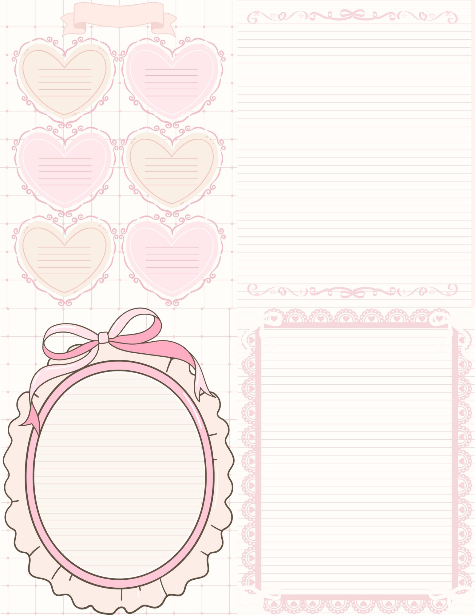 Pink Coquette Themed Digital Planner for Notability and Goodnotes Daily ...