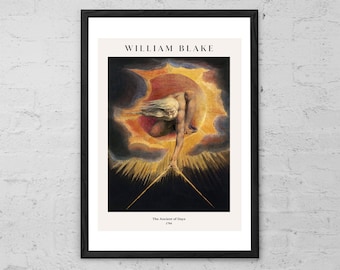 William Blake - The Ancient of Days - Fine Art Print
