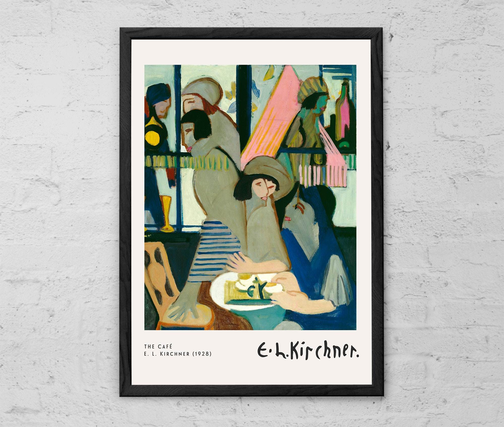 Ernst Ludwig Kirchner Art Print: German Expressionism Wall Art - Etsy