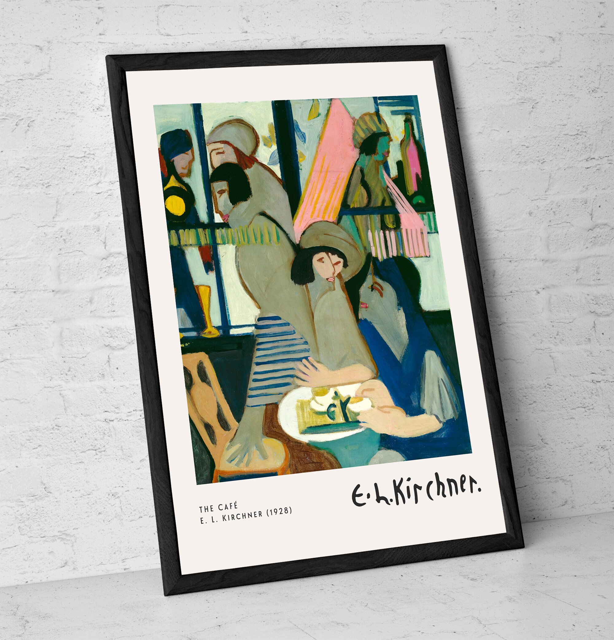 Ernst Ludwig Kirchner Art Print: German Expressionism Wall Art - Etsy