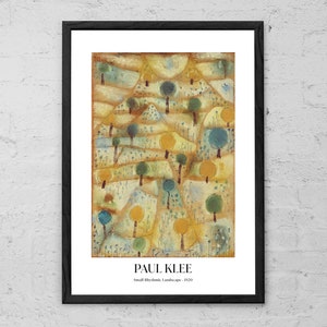 Small Rhythmic Landscape - Paul Klee - Art Print - Modern Home Decor - Klee Wall Art - Abstract Art - Modernism - Bauhaus Print - Gift Idea