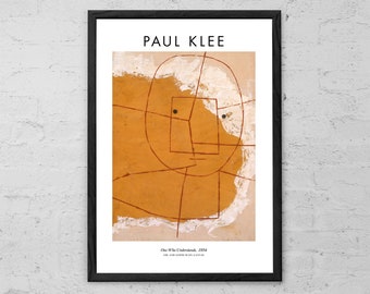 Paul Klee 'One Who Understands' Fine Art Print: Bauhaus Modernism