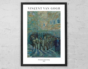 Van Gogh 'Prisoners Exercising' Art Print: Modern Home Decor