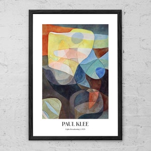 Light-Broadening I - Paul Klee - Art Print - Modern Home Decor - Klee Wall Art - Abstract Art - Modernism - Abstract Painting - Gift Idea