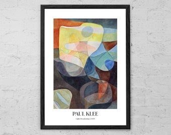Light-Broadening I - Paul Klee - Art Print - Modern Home Decor - Klee Wall Art - Abstract Art - Modernism - Abstract Painting - Gift Idea