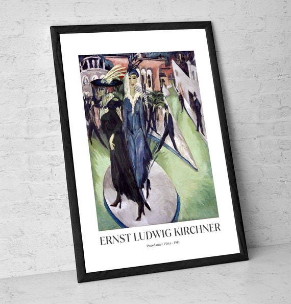 Ernst Ludwig Kirchner Art Print: Potsdamer Platz Expressionism