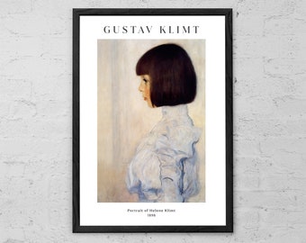 Gustav Klimt - Portrait of Helene Klimt - Giclée Art Print