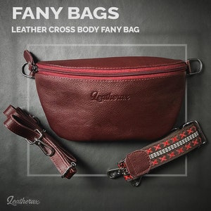 Leather Fanny Bumbag,  Leather Belt Bag,  Leather Fanny Pack, Waist Pack, Genuine Leather Bumbag, Personalised Leather Bumbag, Fanny Pack