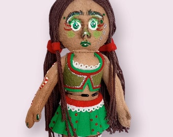 Festive Holiday Doll