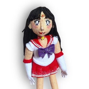 Sailor Moon (Mars) Doll - Handmade