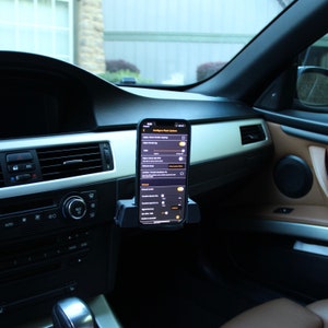 E90/E9X Phone Mount-cupholder 