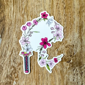 Nichirin Sword Floral Stickers - Multiple Designs Available