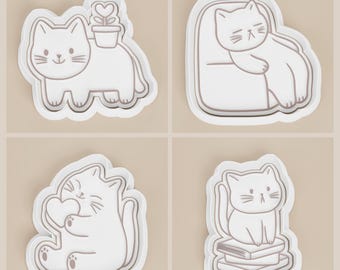 Kitten Cookie Cutter Set