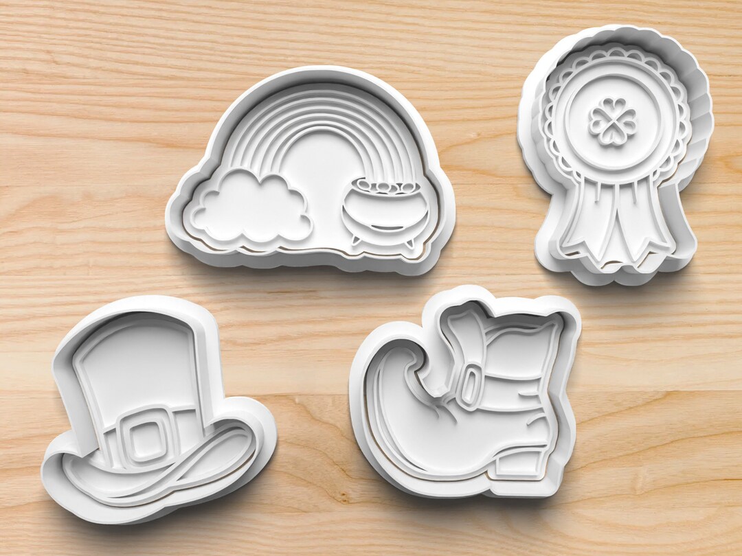 St Patricks Day Cookie Cutter Set Irish Cookie Cutters St Paddy's Day
