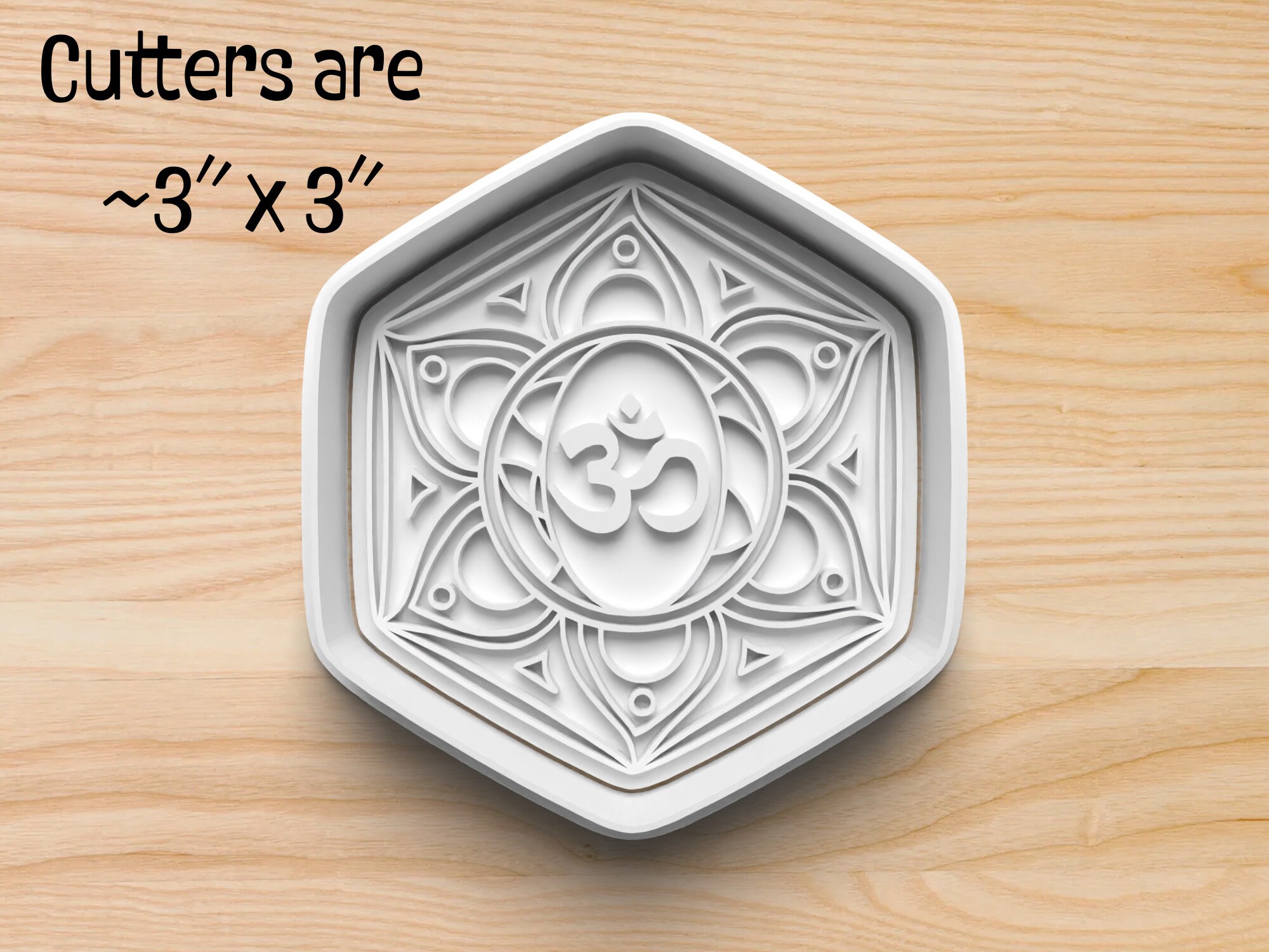 Om Cookie Cutter Yoga Cookie Cutter Zen Cookie Cutter Meditation