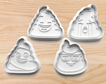Poop Emoji Cookie Cutters