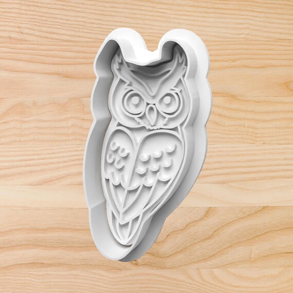 Ominous Owl Cookie Cutter & Stamp
