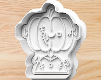 Frankenstein Pumpkin Cookie Cutter: Spooky Halloween Baking