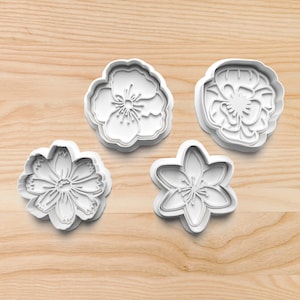 Flower Cookie Cutters || Spring Cookie Cutters || Flower Bouquet Cookie Cutters || Pretty Flower Cookie Cutters || Gift Cookie Cutters