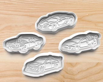 Racecar Cookie Cutters: Sports Car Lover Gift