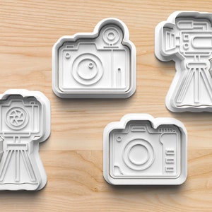 Camera Cookie Cutters || Photography Cookie Cutters || Hobby Cookie Cutters || Movie Camera Cookie Cutter || Digital Camera Cookie Cutter