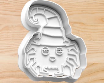 Spider Cookie Cutter with Hat: Halloween Baking Tool