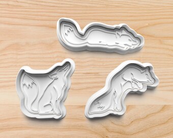 Fox Cookie Cutter Set: Woodland Animal