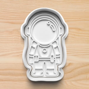 Astronaut Cookie Cutter || Outer Space Cookie Cutter || Astronomy Cookie Cutter