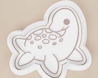 Nessie Cookie Cutter, Scottish Cryptid, PLA Plastic