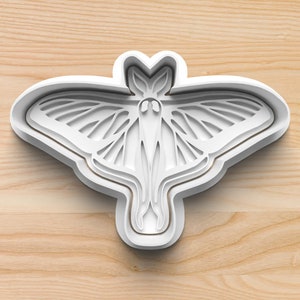 Luna Moth Cookie Cutter || Insect Cookie Cutter || Nature Cookie Cutter || Bug Cookie Cutter || Creepy Crawly Cookie Cutter