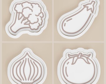 Vegetable Cookie Cutters