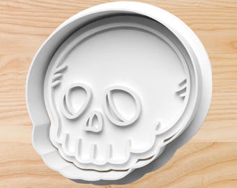 Skull Cookie Cutter - Halloween Baking, Gothic Treat
