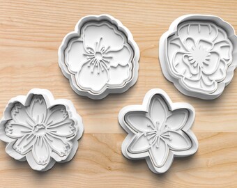 Flower Cookie Cutters || Spring Cookie Cutters || Flower Bouquet Cookie Cutters || Pretty Flower Cookie Cutters || Gift Cookie Cutters