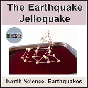 Jello Earthquake Activity and Earthquake Worksheets