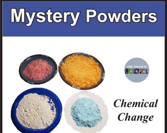 Mystery Powder Chemical Changes of Matter Chemistry Lab