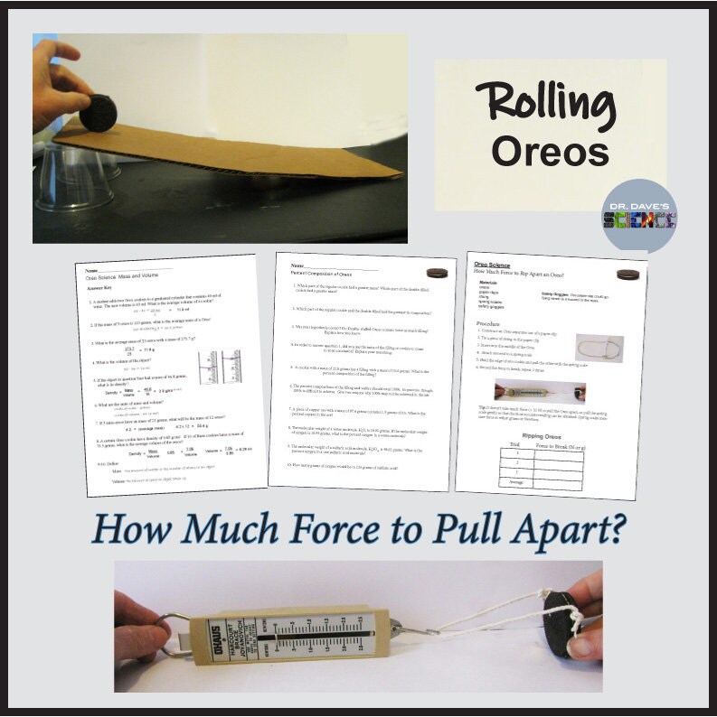 Science Experiments With Oreo Cookies - Etsy