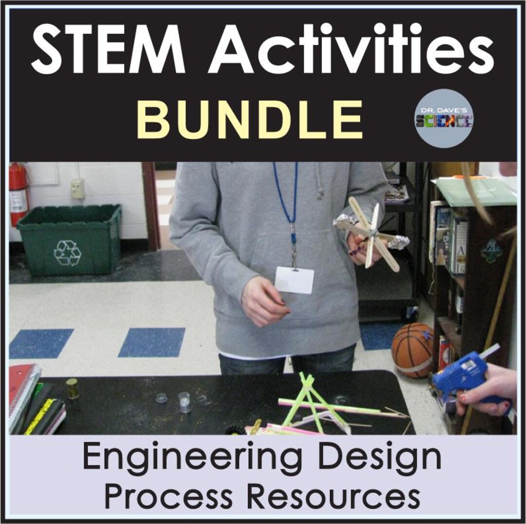 STEM Activities Challenge Engineering Design Process Worksheets STEAM ...